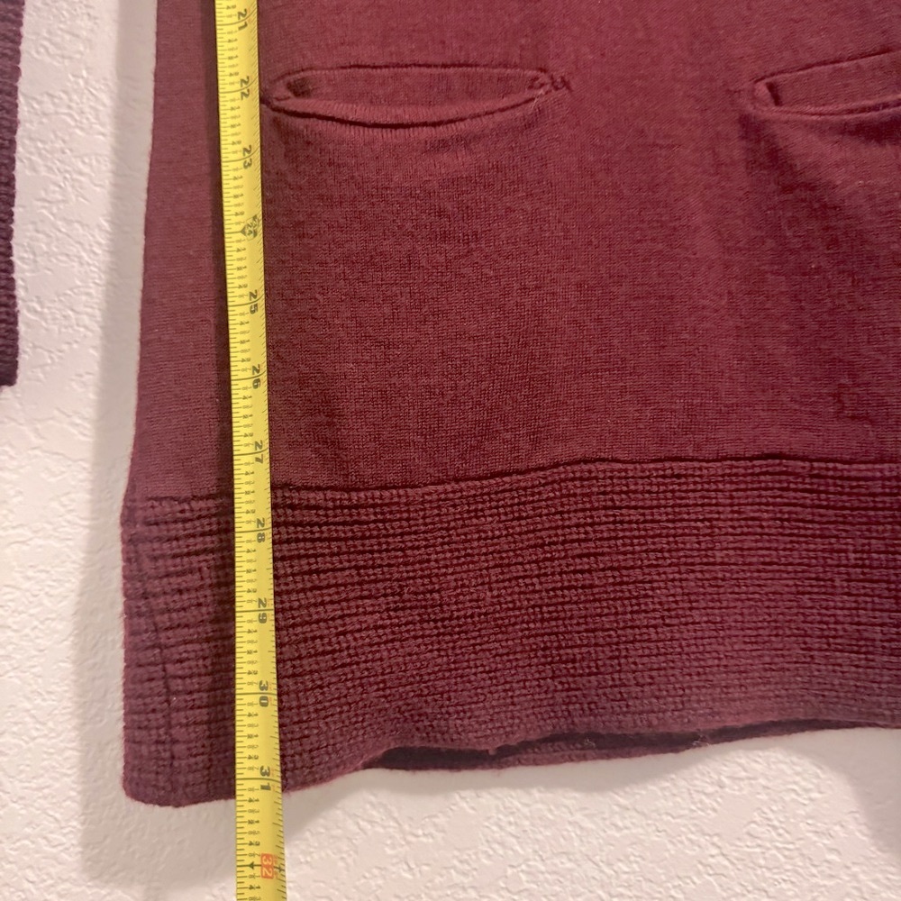 Brunella Gori Burgundy Sweater Dress 100%
Extrafine Merino Wool. Size Wo… - Picture 11 of 13